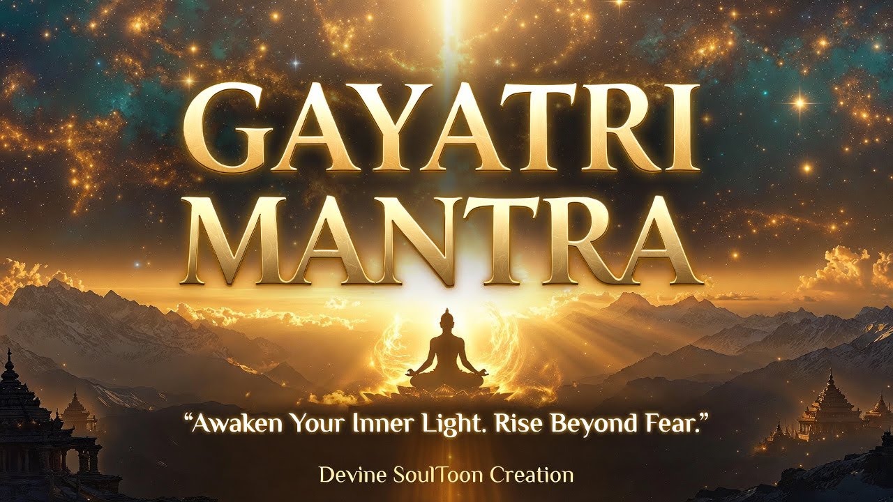 Awaken Your Inner Light with the Gayatri Mantra | 108 Times Chanting for Healing & Positivity.