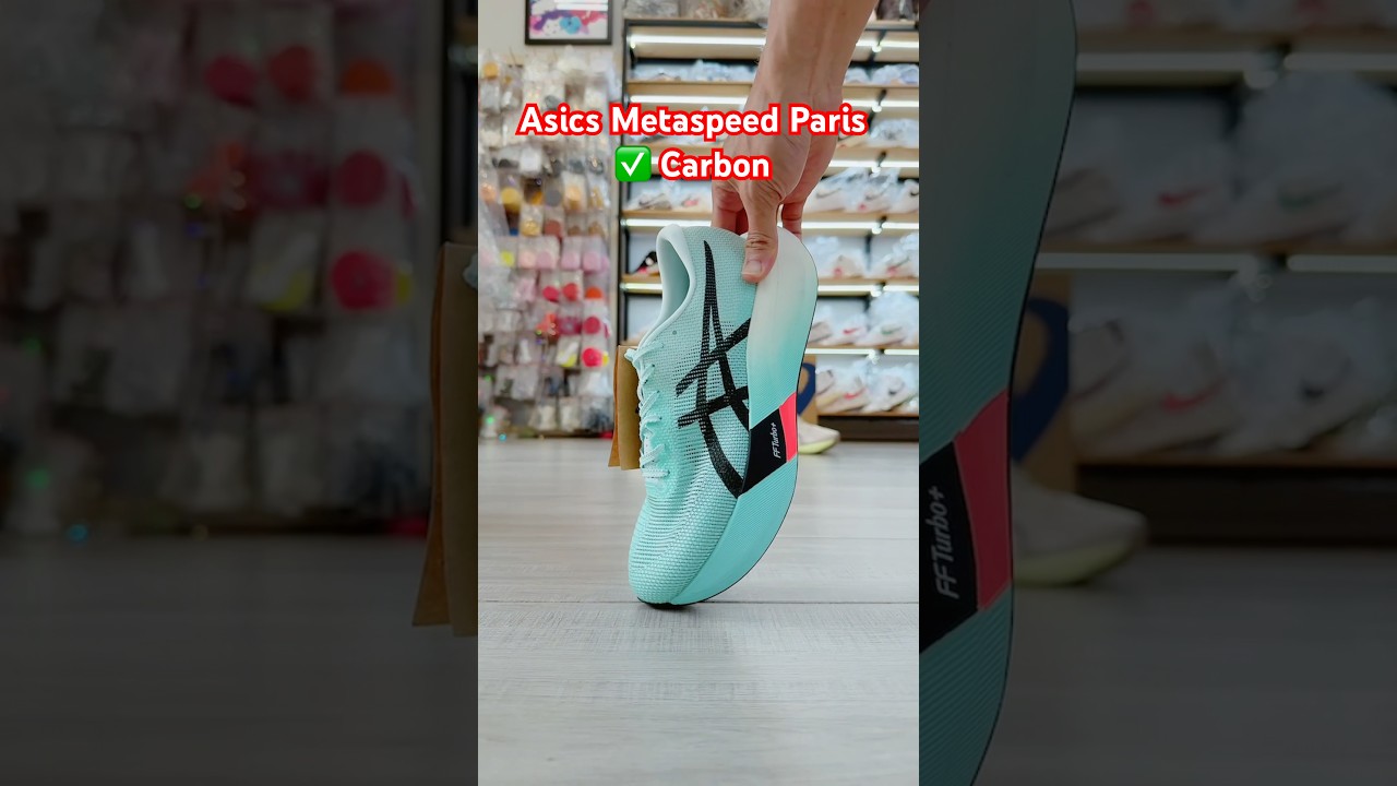 Test Carbon - Onfeet, Unbox  #asics metaspeed Edge Paris Mint 1013A124-400  #top4running #running