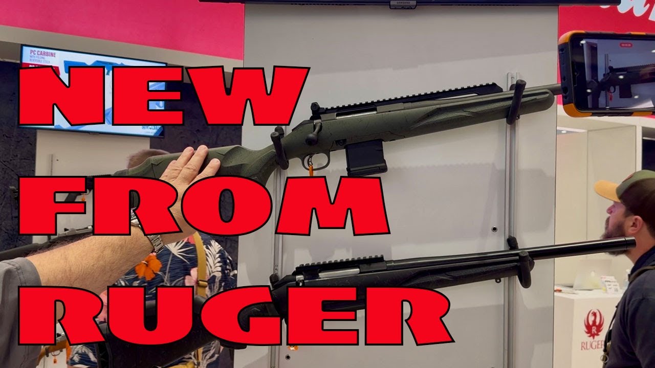 New from Ruger | Scout Rifles | 10/22's | AR's | OH MY