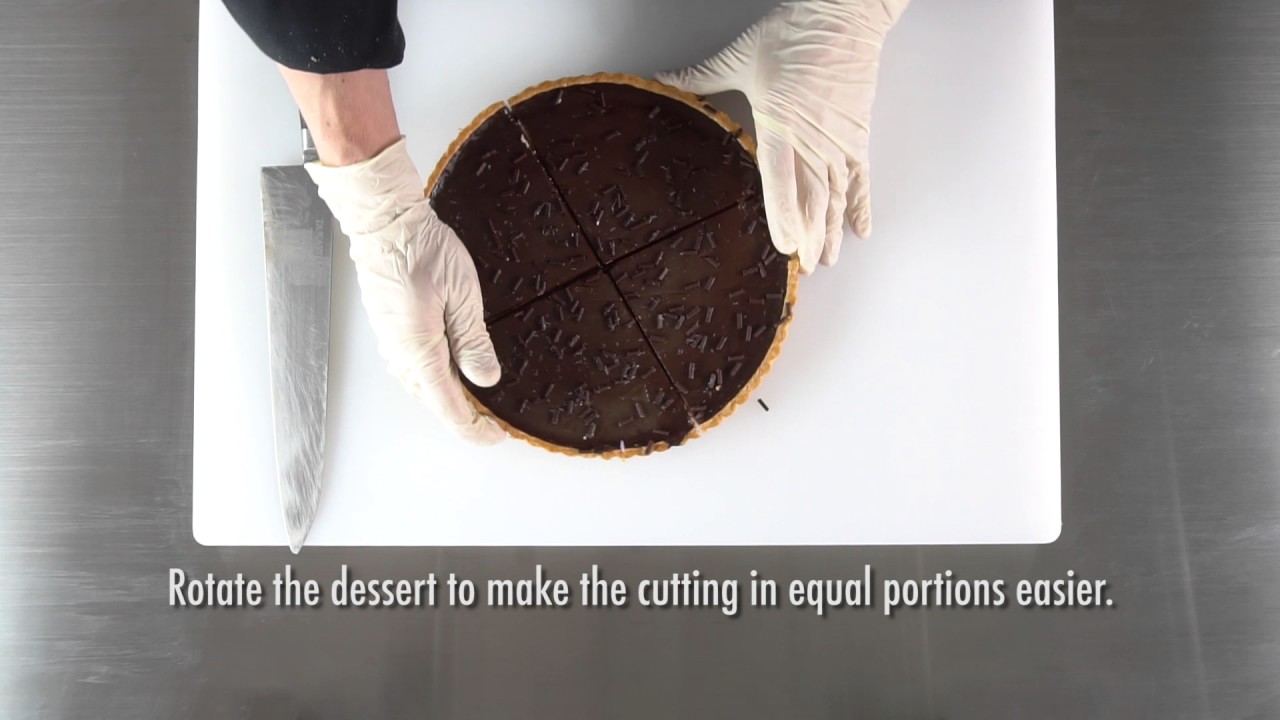 Boncolac Chef&rsquo;s Tutorial | How to cut a tart in 16 servings