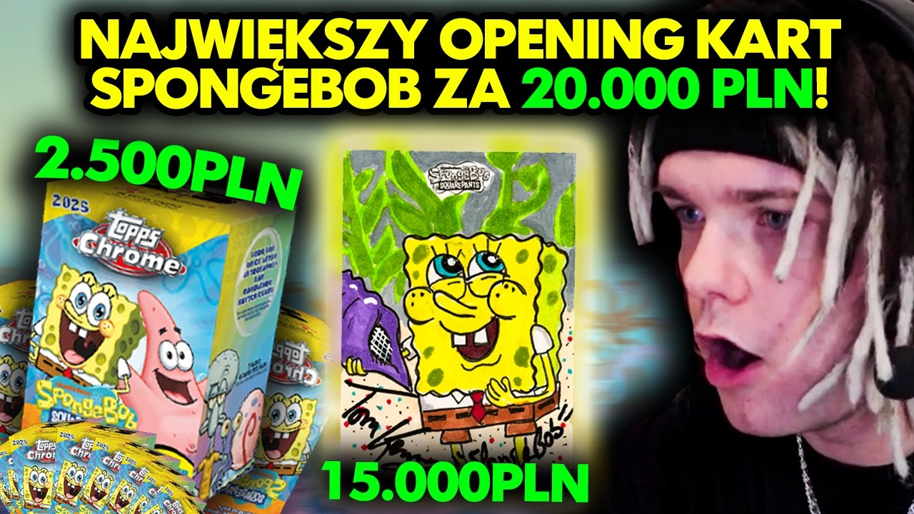 NAJWIĘKSZY OPENING KART SPONGEBOB ZA 20.000 PLN!