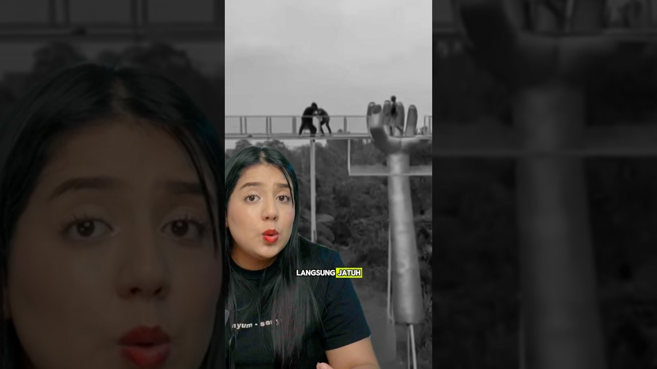Insiden mengerikan di wahana jembatan kaca The Geong, Banyumas 😰
