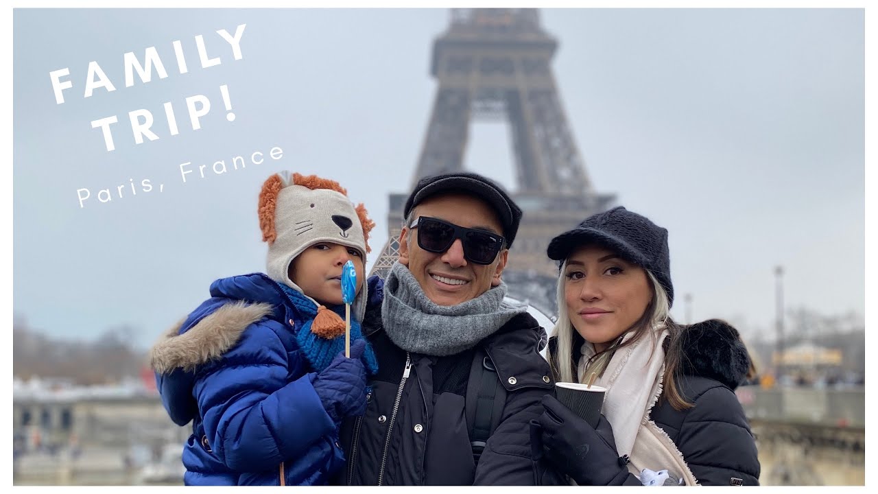 New Year's Day 2020 in Paris, France - Aghili Family Trip up the Eiffel Tower