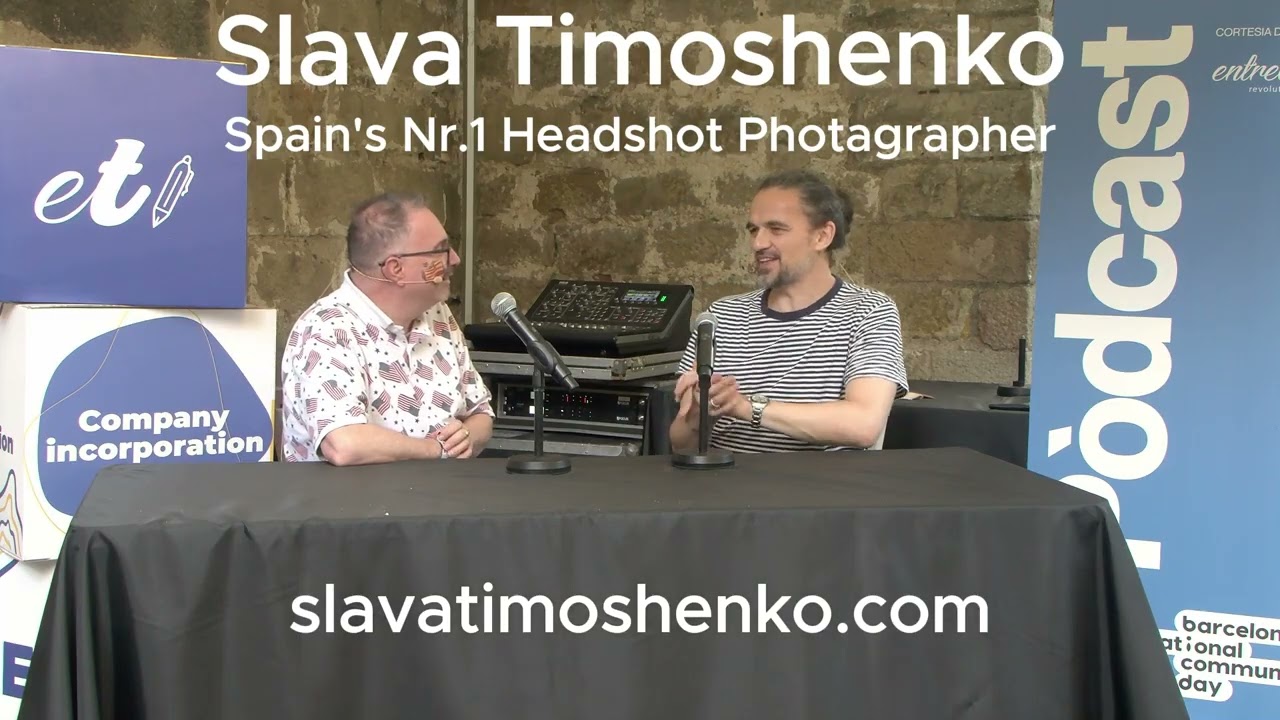 Slava Timoshenko, Spain's No.1 Headshot Photographer at BICD | Barcelona Metropolitan