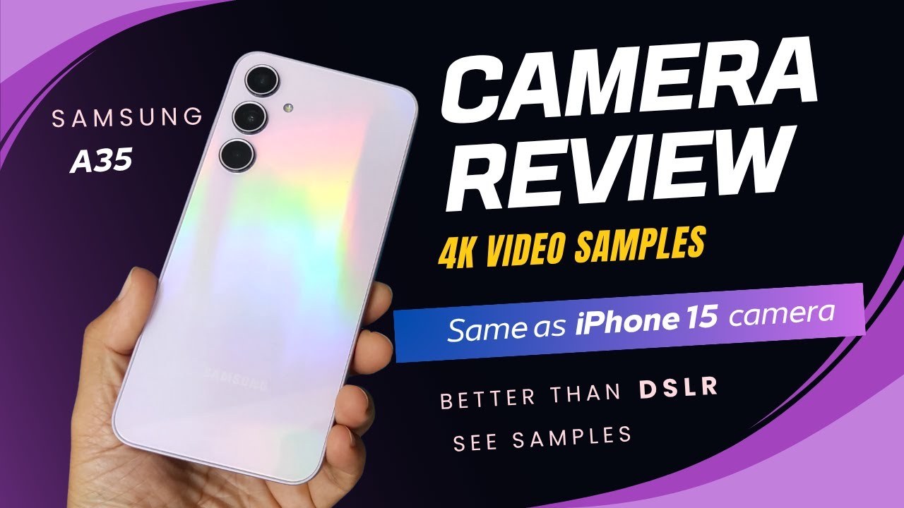 This Entire video is shot on Samsung A35 camera Test & Video Sample 🔥 Best Camera Phone under 20000
