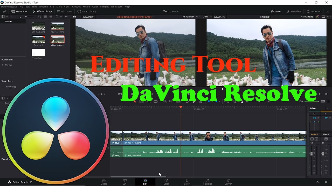 DaVinci Resolve cơ bản ✅ (Bài 6): Cắt Ghép video và những thao tác có thể bạn chưa biết