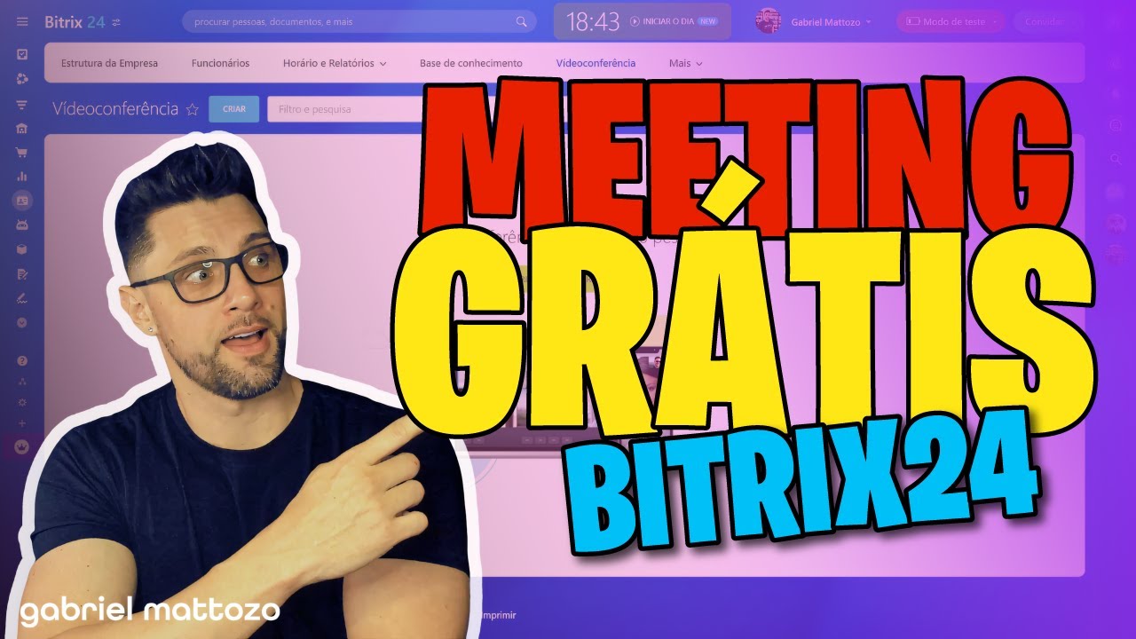 SALA DE VIDEOCONFERÊNCIA GRÁTIS E SEM LIMITES COM BITRIX24: ADEUS GOOGLE MEETING