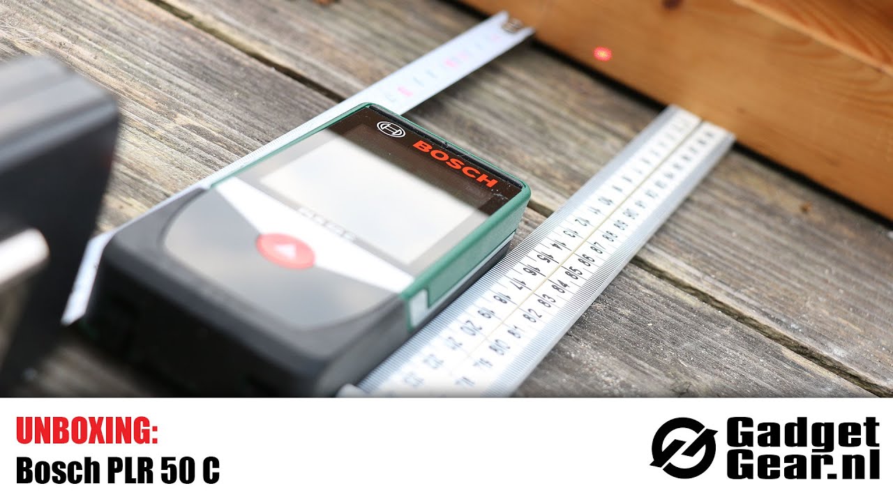 Unboxing: Bosch PLR 50 C