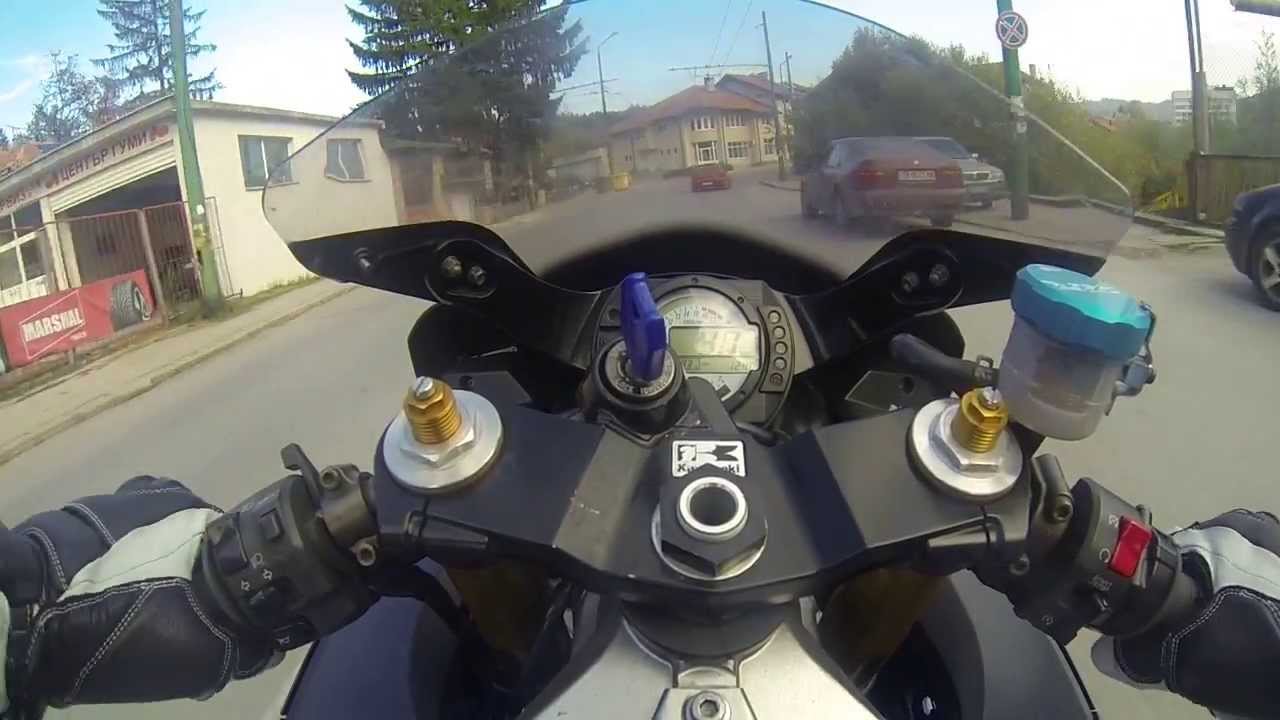 Crazy road drift kawasaki 636