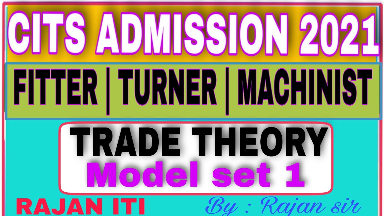 Cits Exam Theory Question Fitter |  Turner |  Machinist  | cits exam preparation