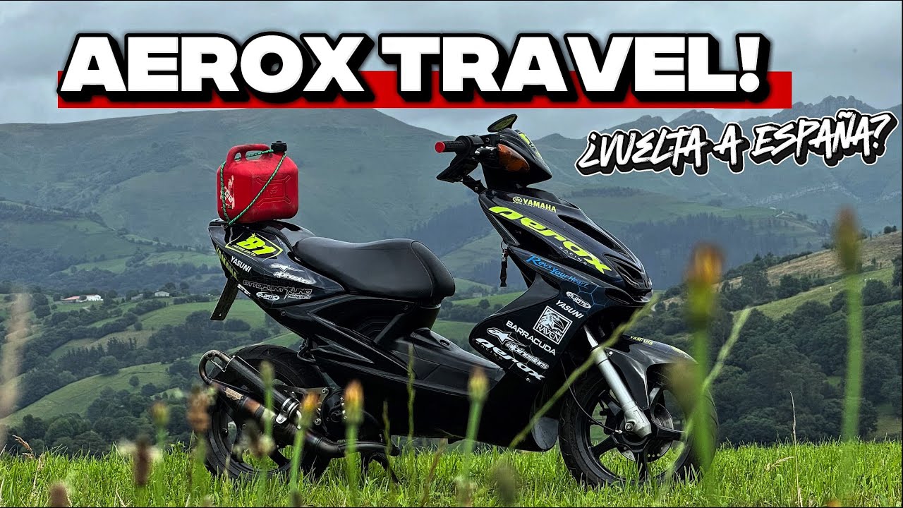 HE CREADO LA MOTO DE MIS SUEÑOS | YAMAHA AEROX TRAVEL