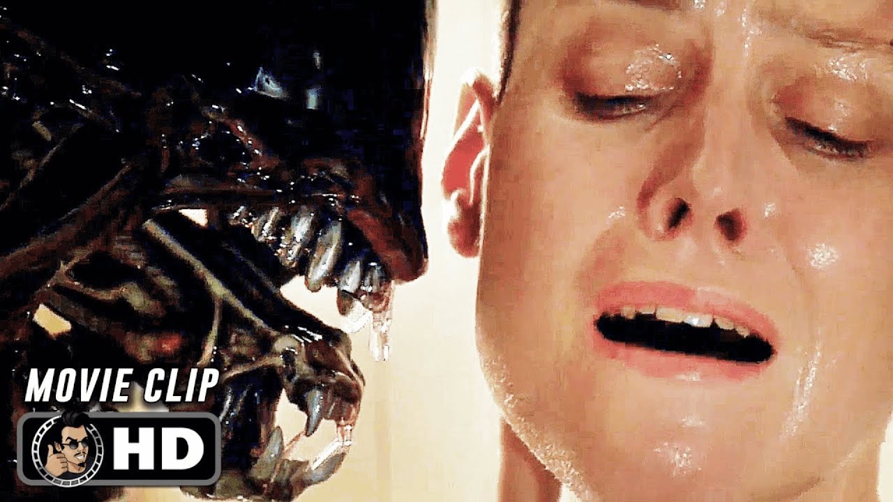 Ripley Vs Xenomorph Scene | ALIEN 3 (1992) Sci-Fi, Movie CLIP HD