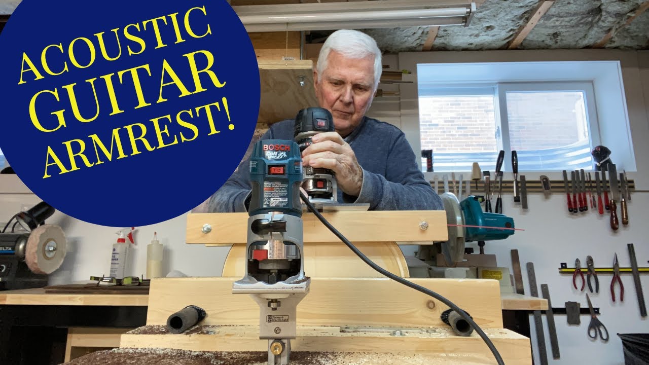 It's time to make an Acoustic Guitar Armrest