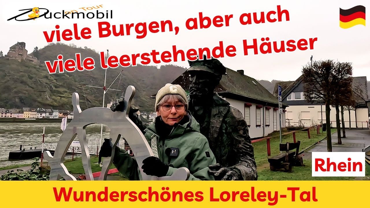 Wochenendtrip zur Loreley bei St. Goar  - so trostlos - Fitville