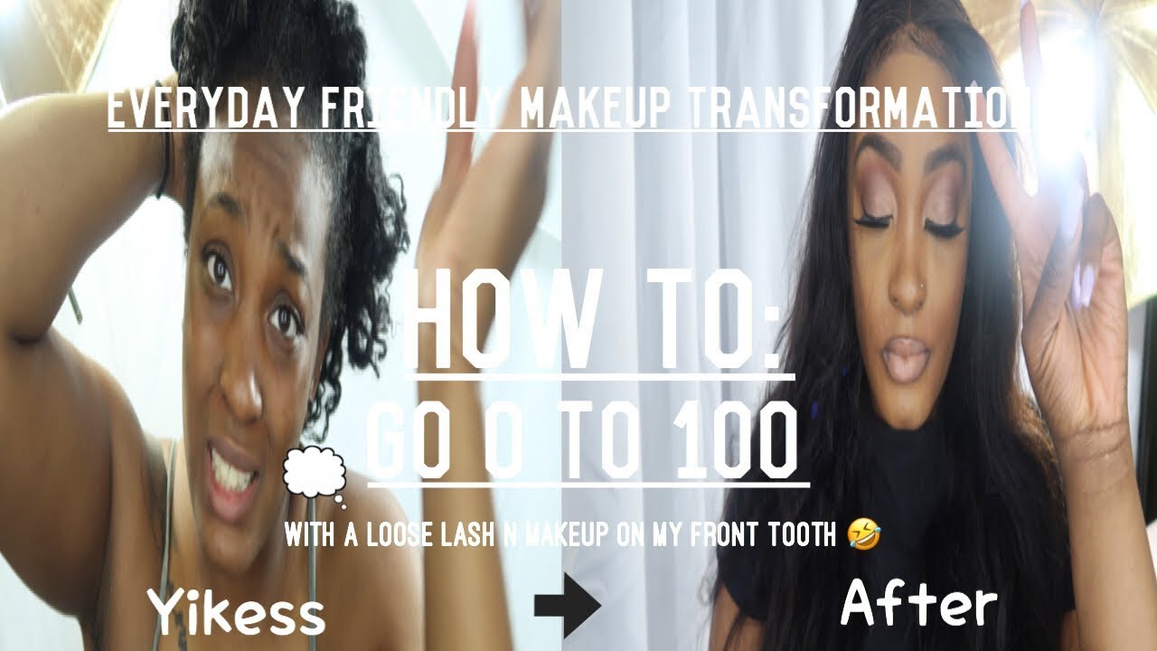 0 TO 100! EASY MELANIN MAKEUP TUTORIAL