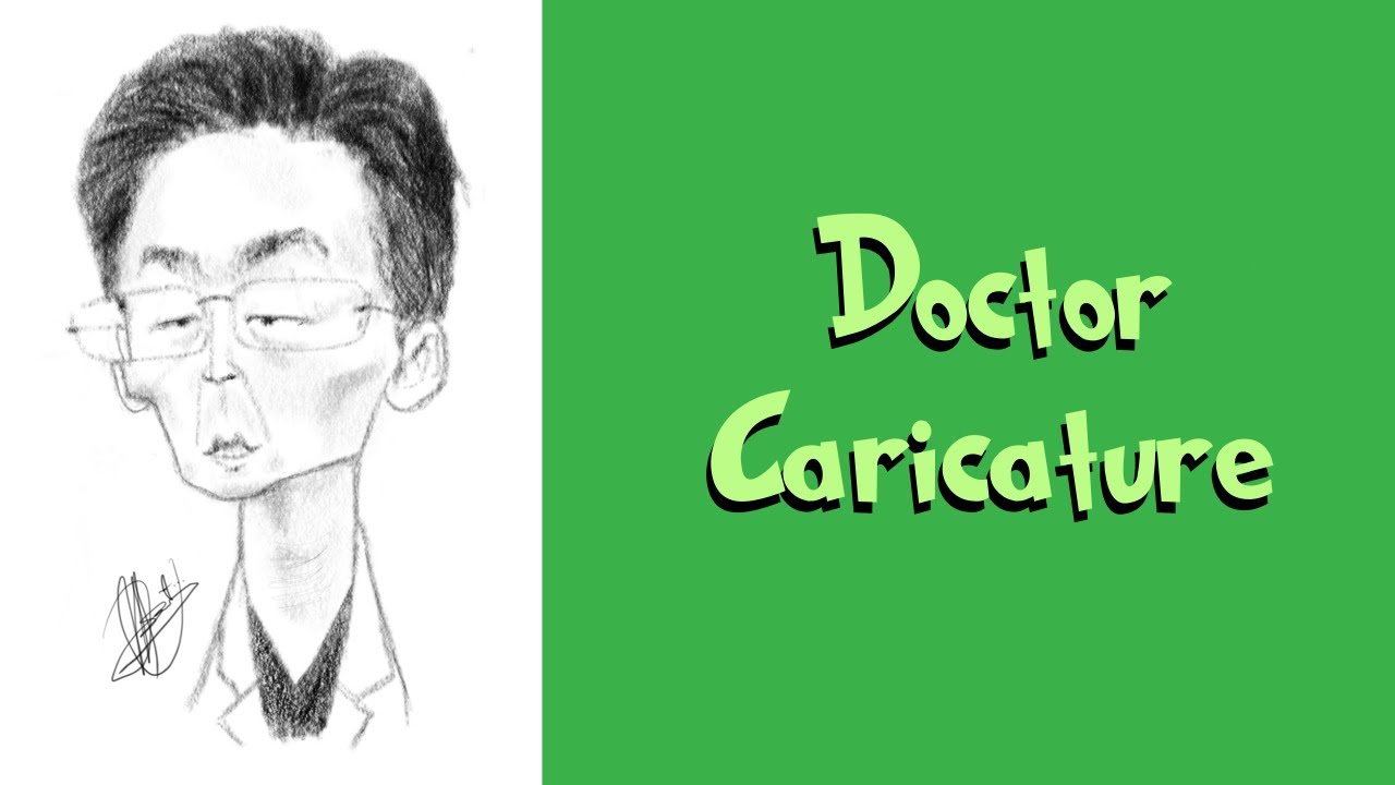 [유명인캐리커쳐 이국종의사] lee guk jong Korean doctor caricature