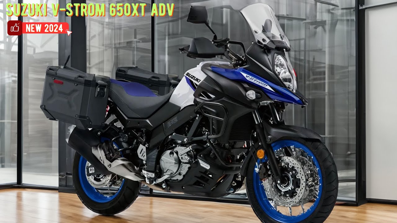 NEW 2024 SUZUKI V-STROM 650XT ADV Super Comfortable, Relaxing and Full Power Motorcycle
