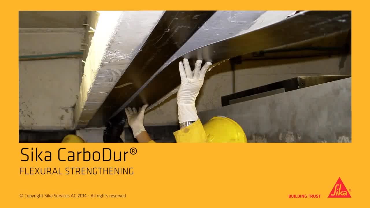 Sika CarboDur® - FLEXURAL STRENGTHENING (English)