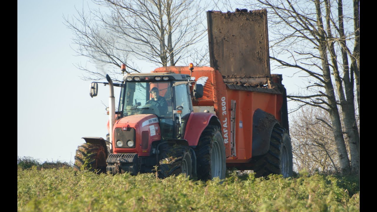 Epandage de Fumier 2019 | x2 Massey | 6497 & 7614 - ETA Le Forestier