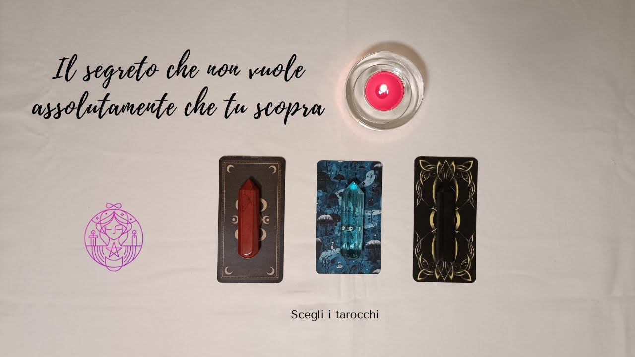 🤫🤯Il segreto che non vuole assolutamente che tu scopra 🔮 Scegli i tarocchi