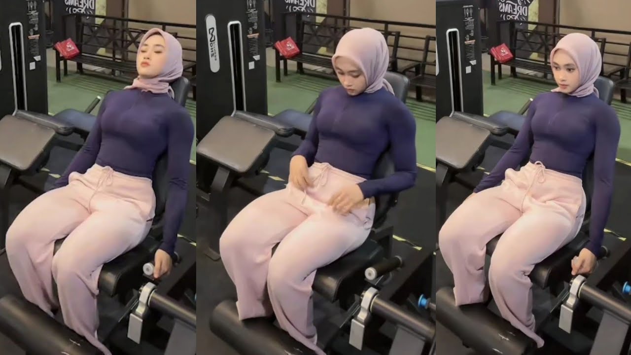 Gym Santai Cewek Hijab Cantik