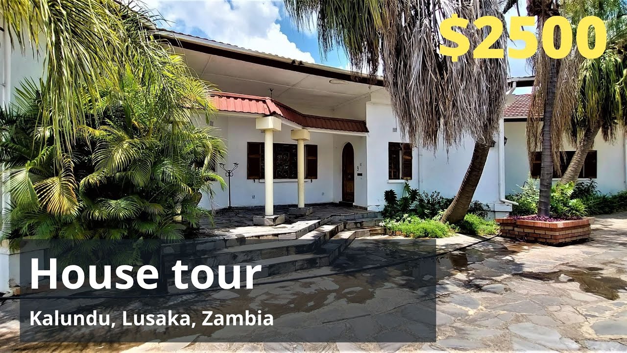 Inside a $2500 per month 4 Bedroom house 🏡 for rent In Kalundu, Lusaka 📌
