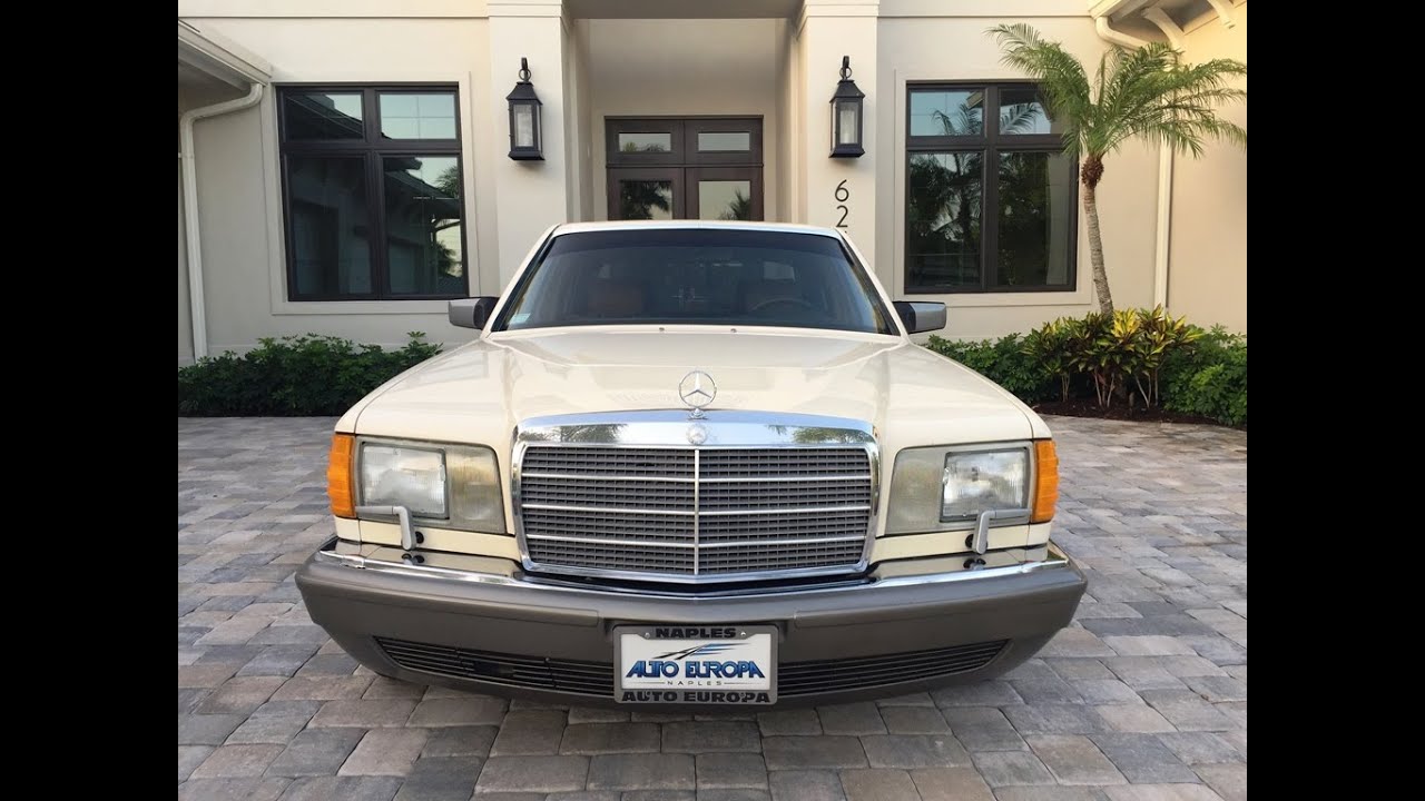 SOLD- 1987 Mercedes-Benz 420SEL SOLD-
