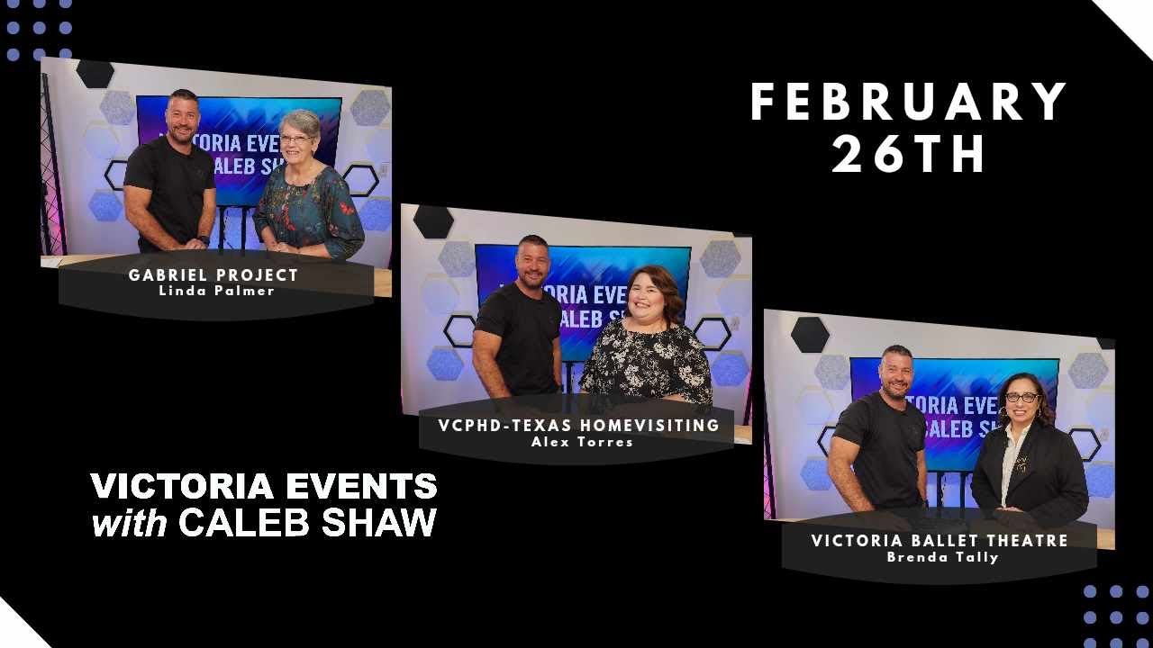 Victoria Events with Caleb Shaw - Gabriel Project, VCT Home Visiting, Victoria Ballet Theatre