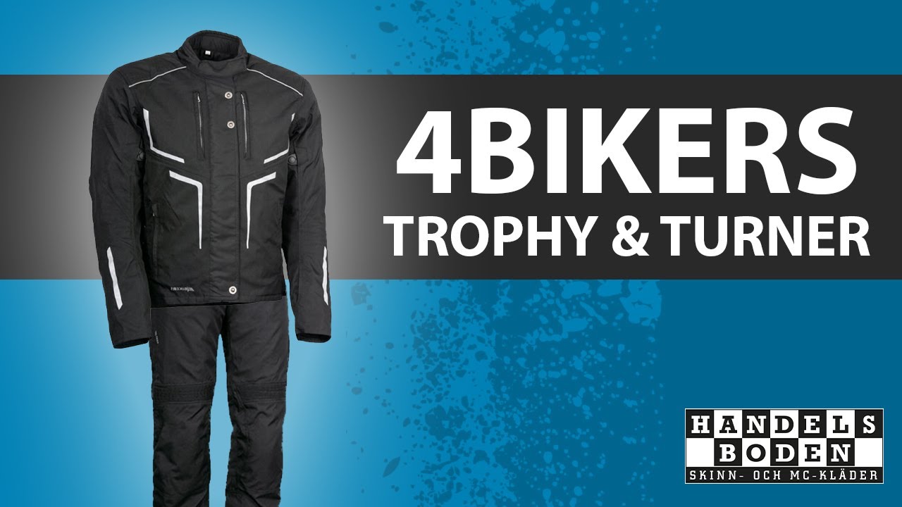 4BiKERS Turner & Trophy - Snyggt, bekvämt och prisvärt Allvädersställ