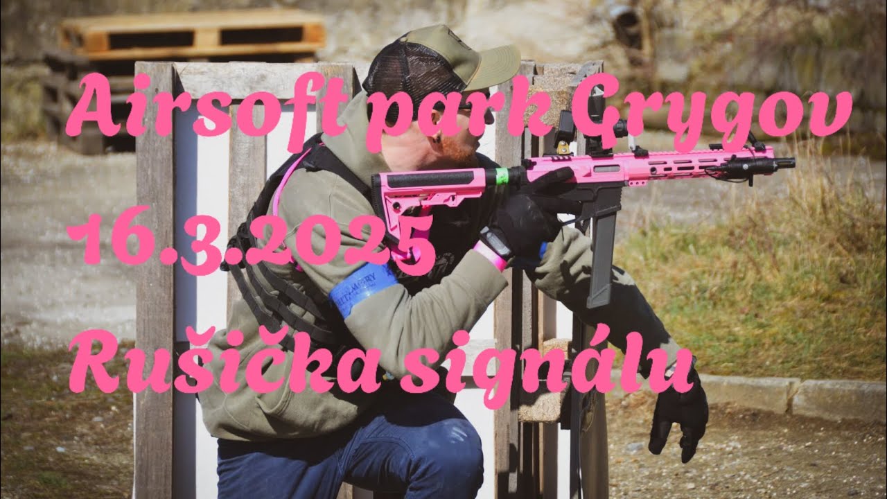 Airsoft park Grygov 16.3.2025