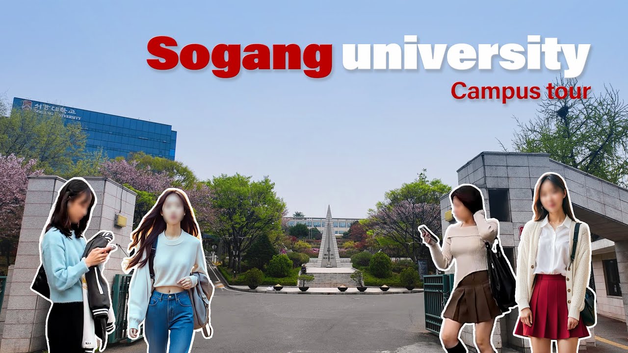 🌸🌸같이 걷는 서강대 캠퍼스 투어 | Sogang University Seoul Campus Tour | 4k HDR | KOREA College