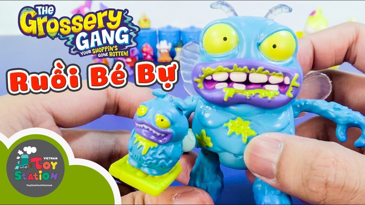 Grossery Gang ruồi bé bự xinh trai Blow Fly và ngoại truyện tập 4 ToyStation 195