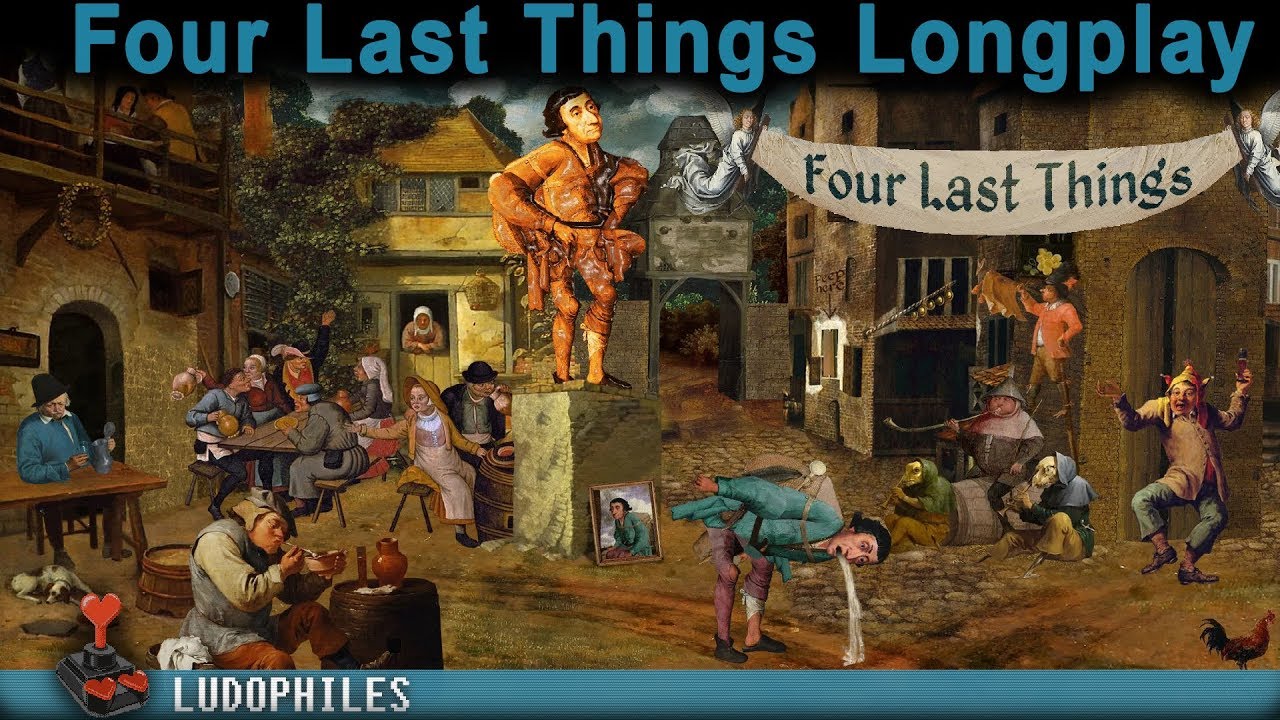 Four Last Things - Full Playthrough / Longplay / Walkthrough (no commentary) (#AdvJam2016 #4)