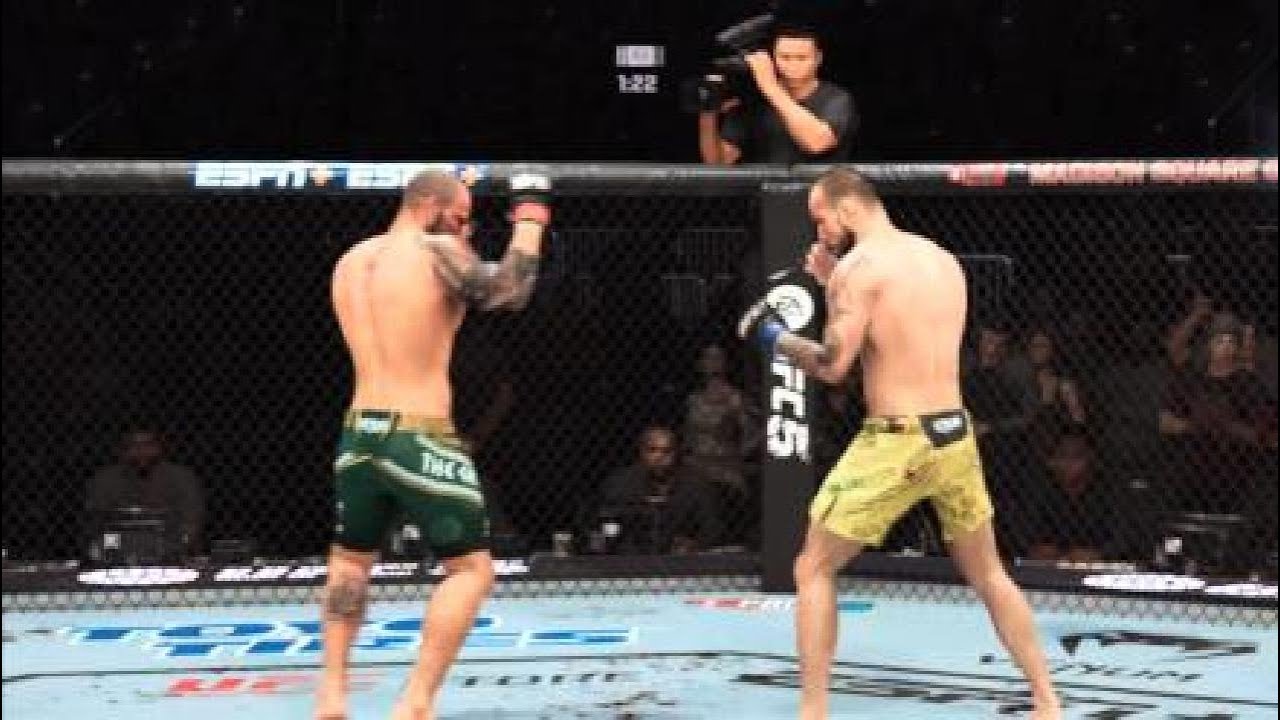 Alexander Volkanovski Vs Jean Silva  [ IA  FULL FIGHT ] - UFC 5 - PS5 Gameplay