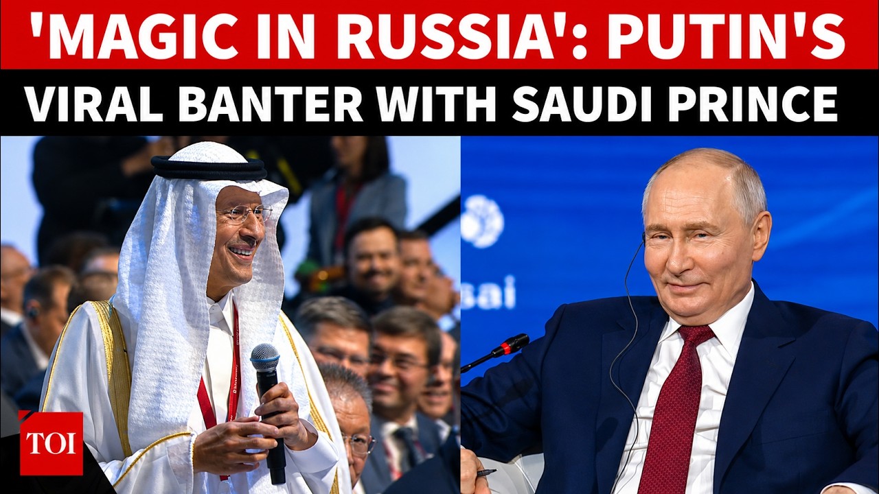 'Only Death Can Separate Us': Watch Putin's Banter With Saudi Prince; 'Muslims Belong In Russia'