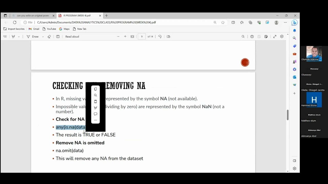 predictive Modelling with R