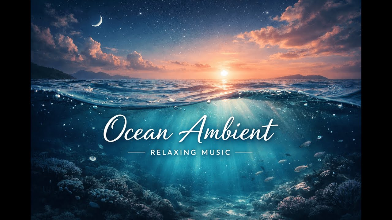 【作業用BGM】海に溶けるアンビエント 🌊 作業・勉強がはかどるチルBGM｜Deep Ocean Ambient