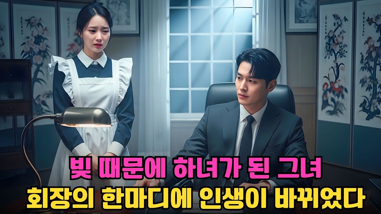 빚 때문에 하녀가 된 그녀… 재벌 회장의 한마디가 그녀의 인생을 뒤집었다!
