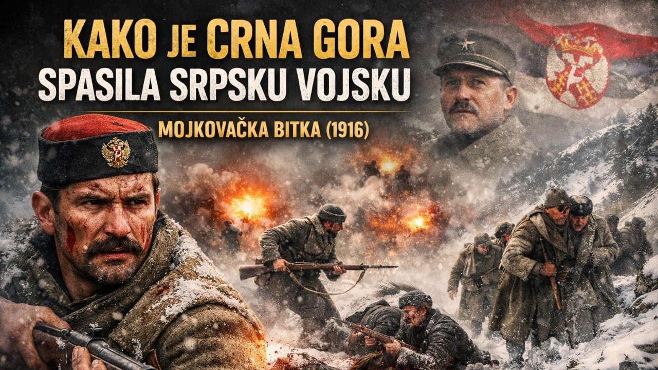 KAKO JE CRNA GORA SPASILA SRPSKU VOJSKU – MOJKOVAČKA BITKA (1916)