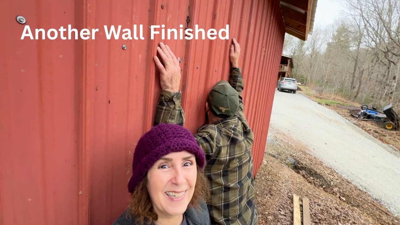 Matt Says I Broke a Clause in His Contract 😂 But We Got Another Wall Done Anyway!