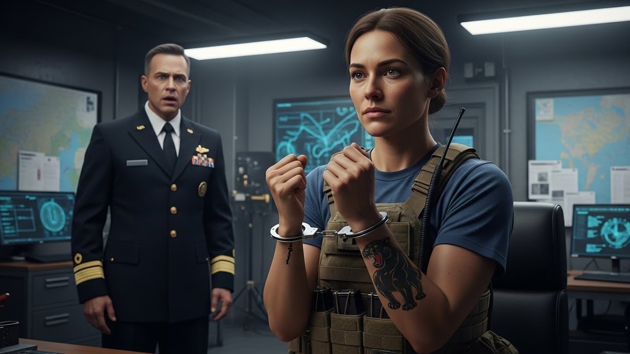 She Was Handcuffed—Until Admiral Saw the Black Panther Tattoo on Her Wrist!