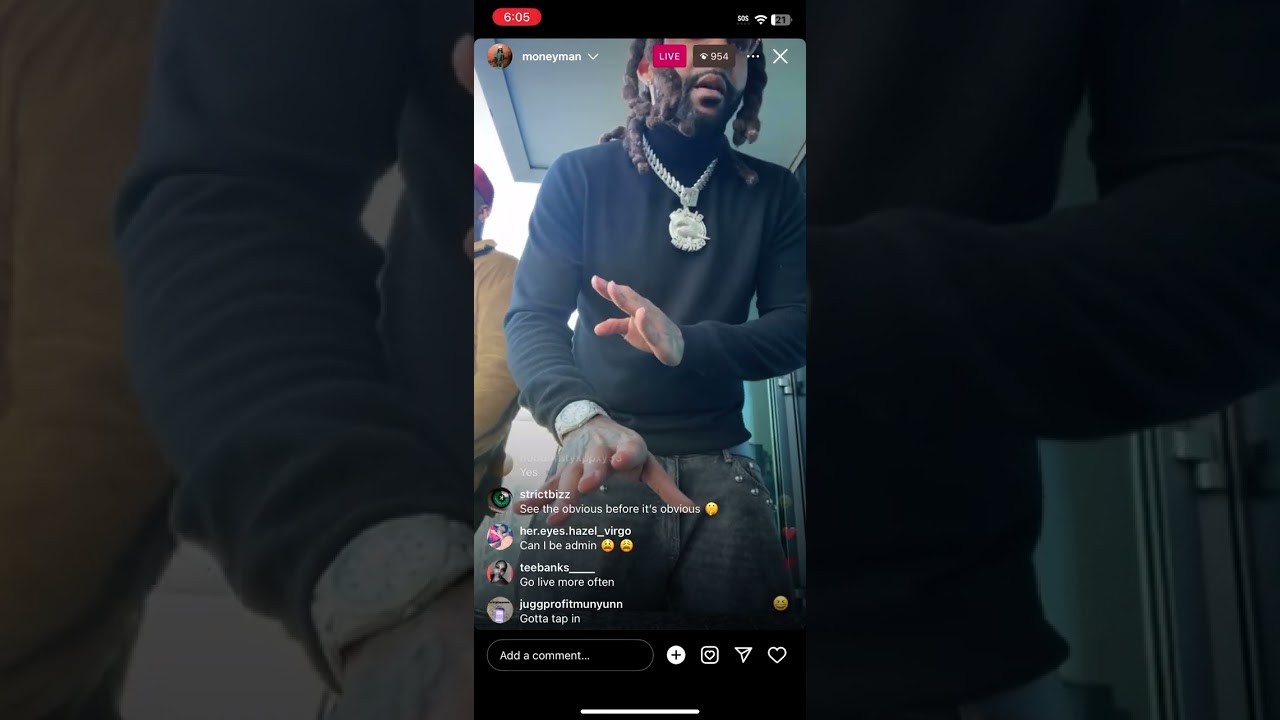 2025 Money Man Instagram Live Tells You What It Takes To Get Rich & Talks Album “Money Commandments”