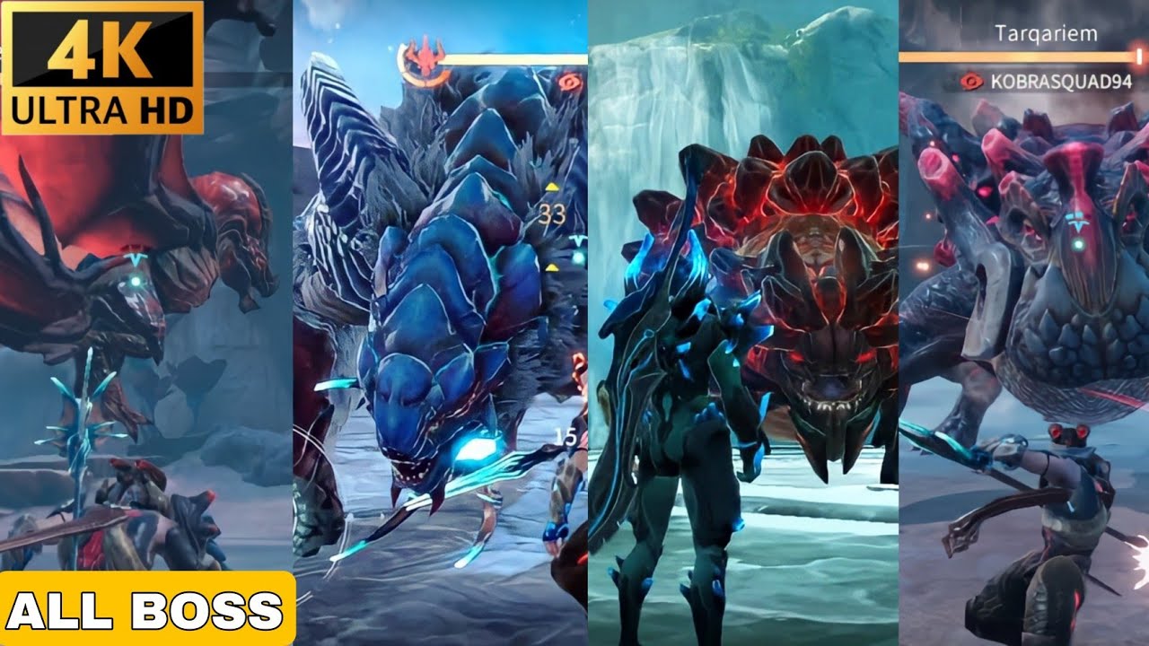 Yeager Hunter Legend All Boss Fight 😱😱 4K Quality (Android ios)