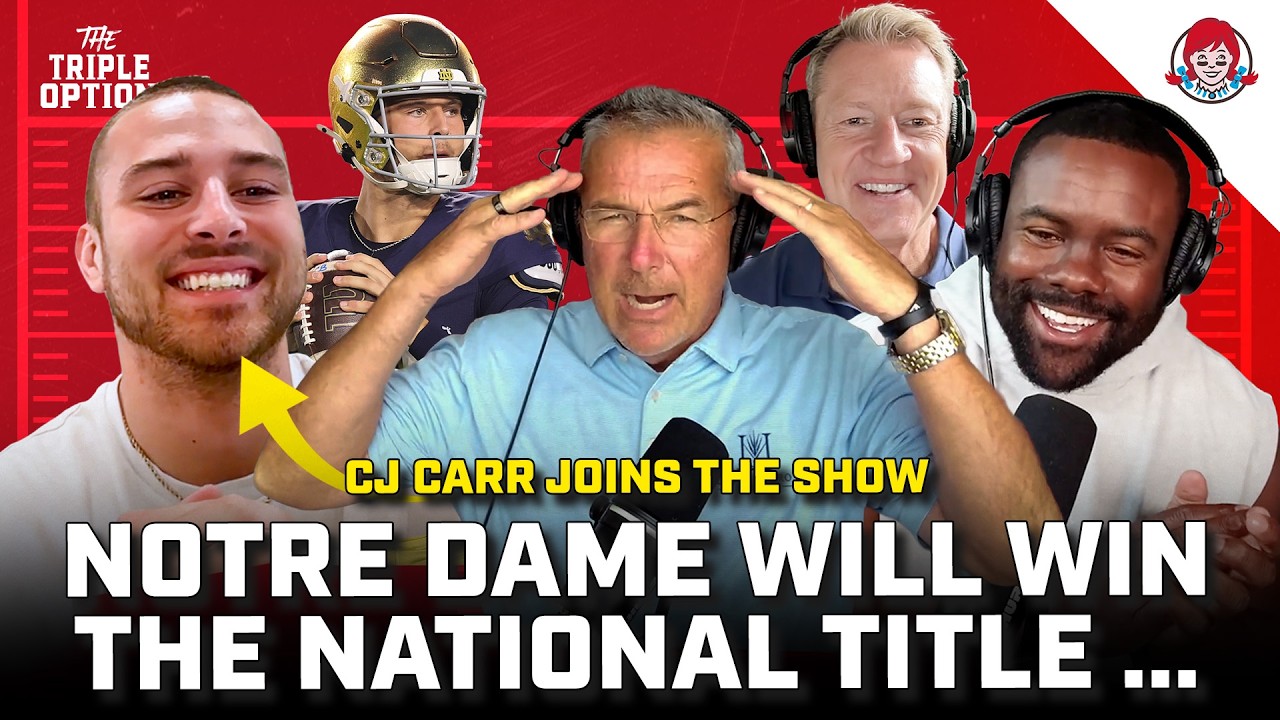 Notre Dame's CJ Carr, Fernando Mendoza Goes #1, plus Nachos Boosting NIL at Ohio State
