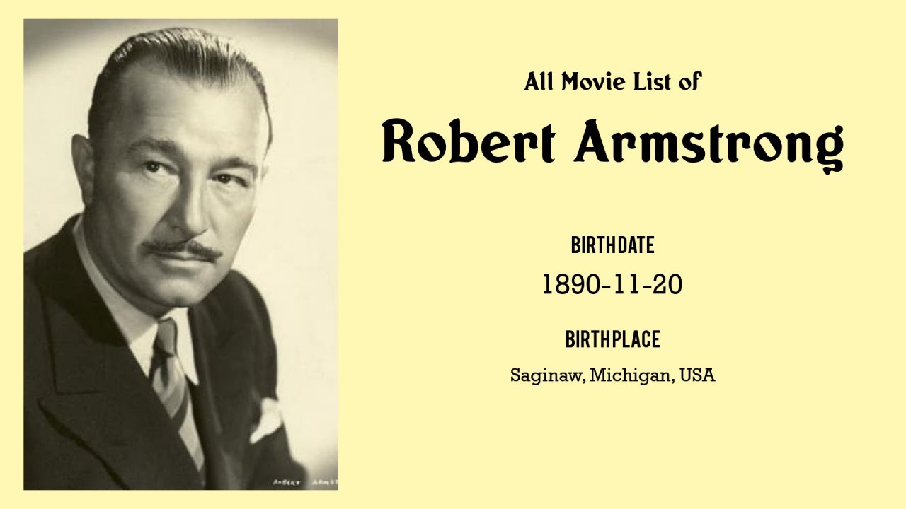 Robert Armstrong Movies list Robert Armstrong| Filmography of Robert Armstrong