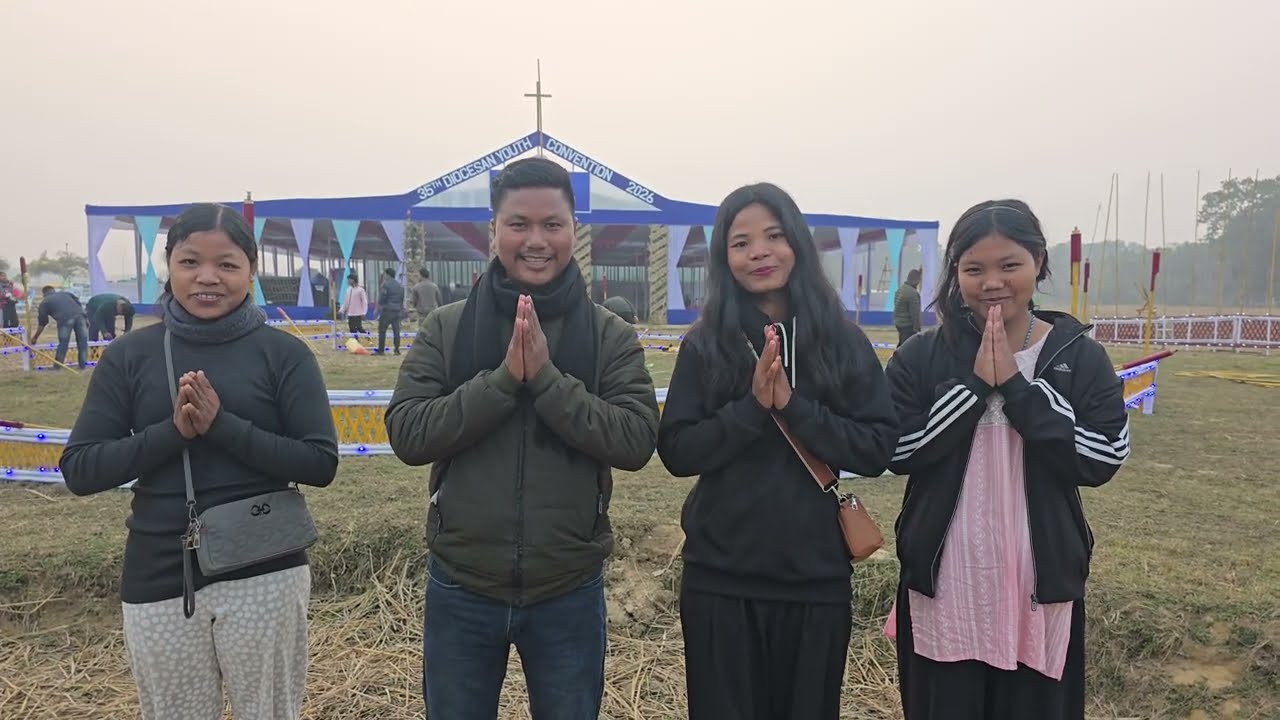 35th Tura Diocese Youth Convention St. Peter's Church Purakasia. 