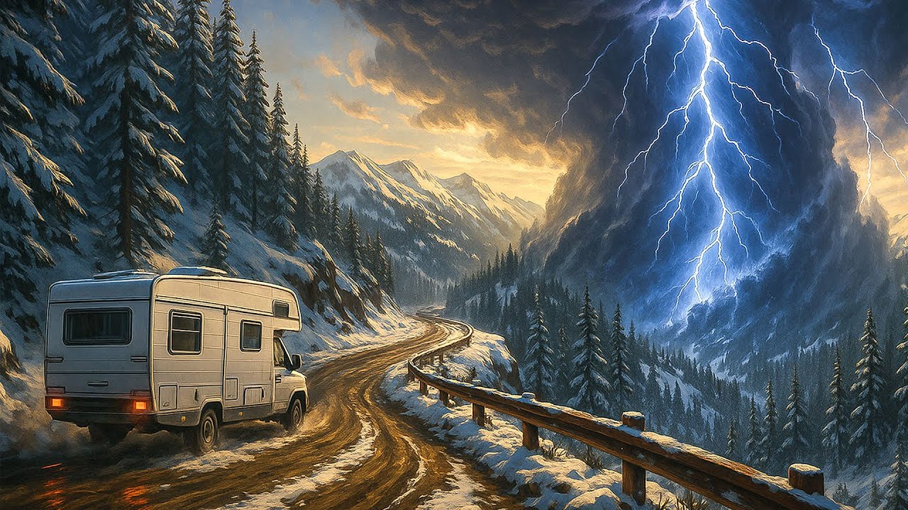 Survivre sur la route avant que la tempête ne nous rattrape ! (Long Drive North)