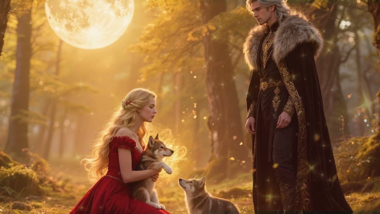 She Spoke In The Language Of The Moon To Calm A Lost Pup — The Alpha Whispered, “I Found My Luna…”