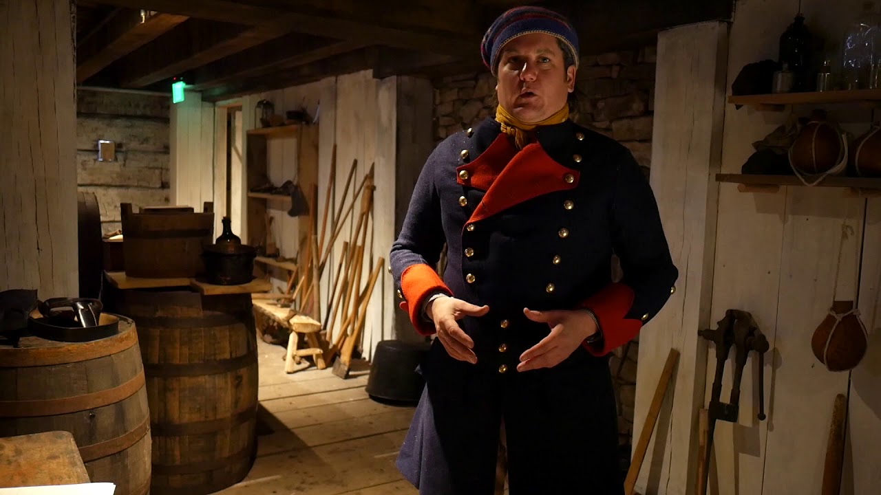 Fort Dobbs Virtual Tour: Store Room