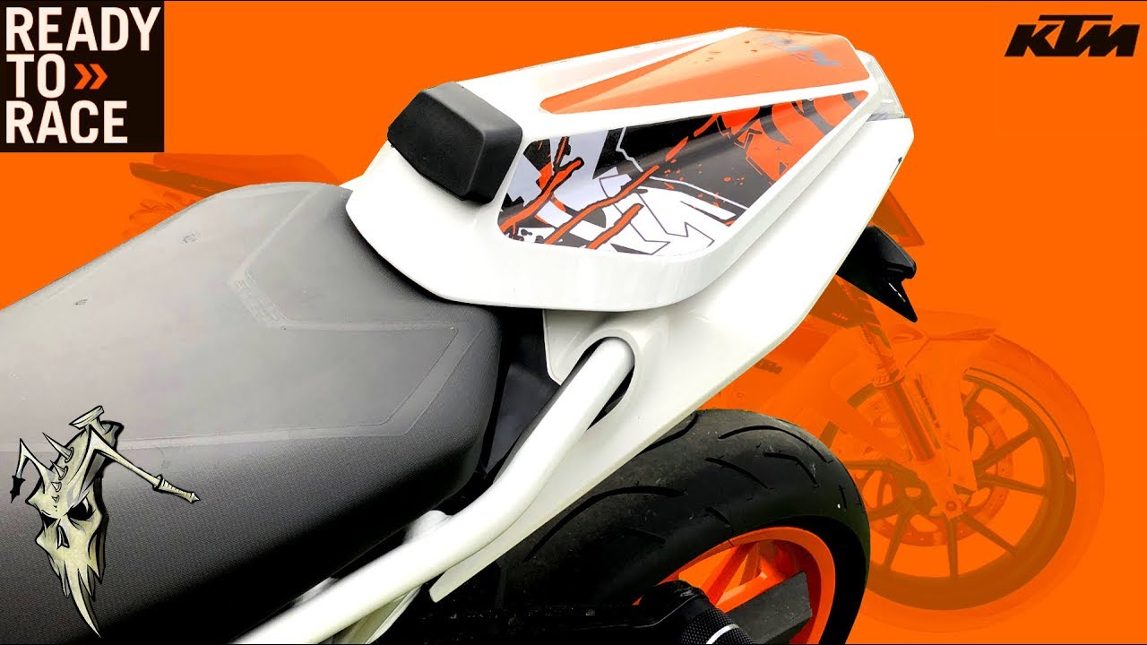 Powerparts Seat Cover Install KTM 390 125 200 250 Duke